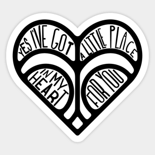 ponies in the surf, ventricle lyric Sticker